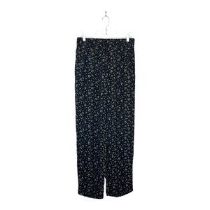 Ganni Black Floral Pants